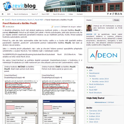 Autodesk Revit - Vlastnosti