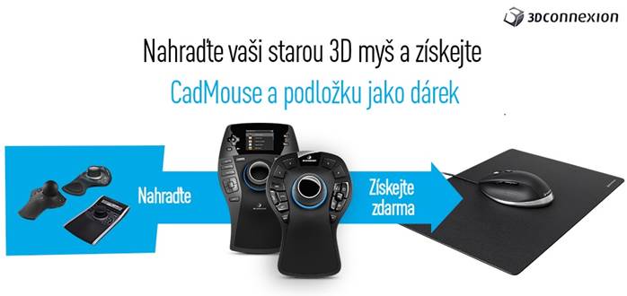 3D myš stará za novou