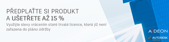 Promo na Autodesk licence