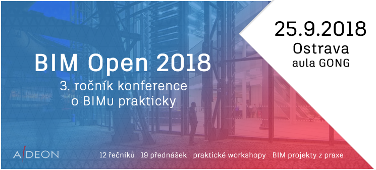 BIM Open konference 2018 web banner