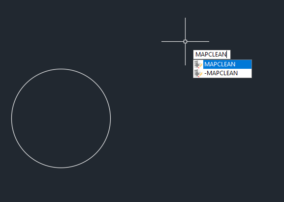 AutoCAd Civil 3D mapclean