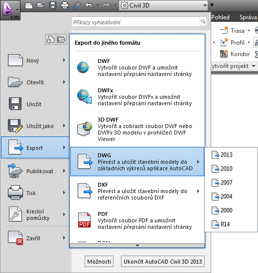 Export do CAD