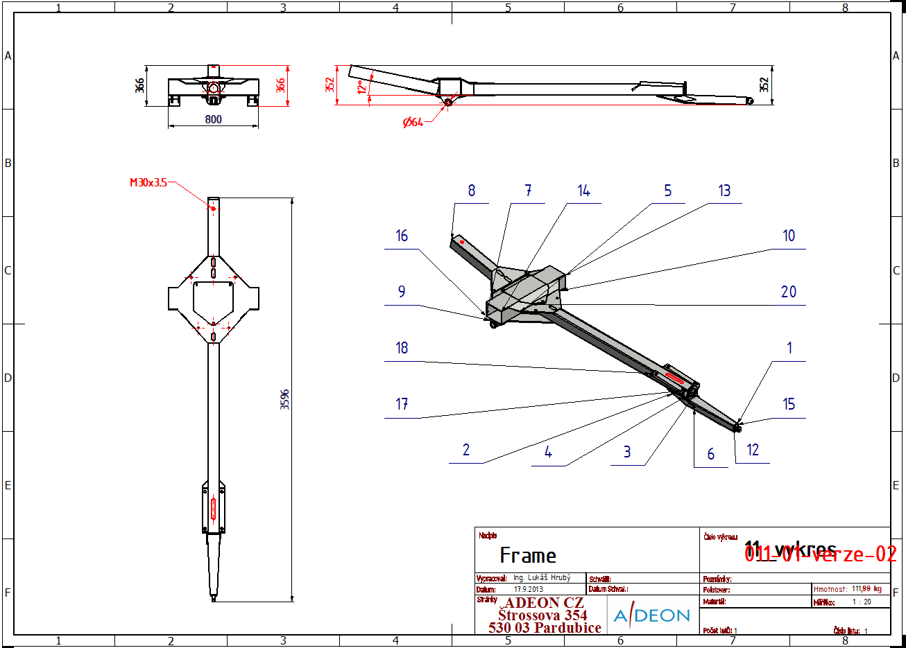 Autodesk Vault - Porovnání výkresů Autodesk Vault - Porovnání výkresů