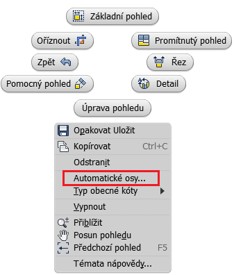 Automatické osy Automatické osy