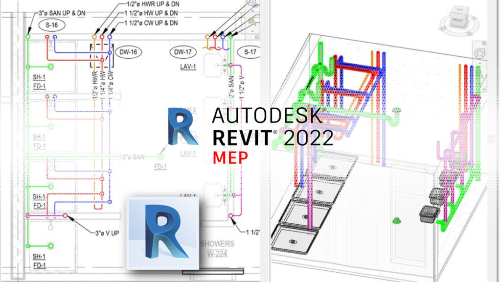 Autodesk REvit novinky 2022 MEP