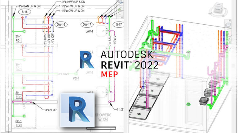 Autodesk REvit novinky 2022 MEP