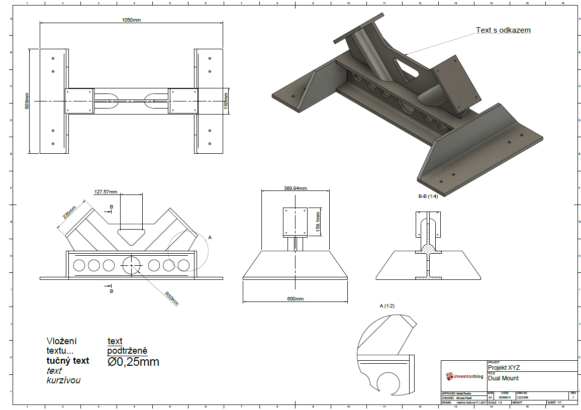 Fusion360-vykres-DualMount
