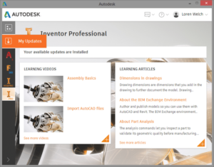 Inventor 2019 - Autodesk Desktop App