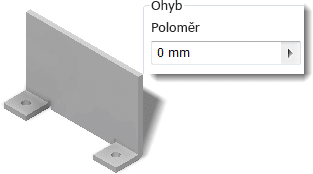Nulový poloměr ohybu