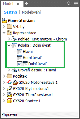 Inventor poloha