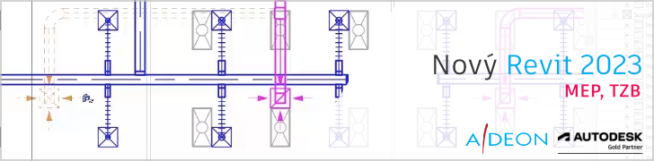 Revit 2023 banner novinky MEP TZB