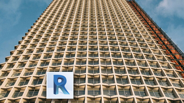 Revit adaptivní panely