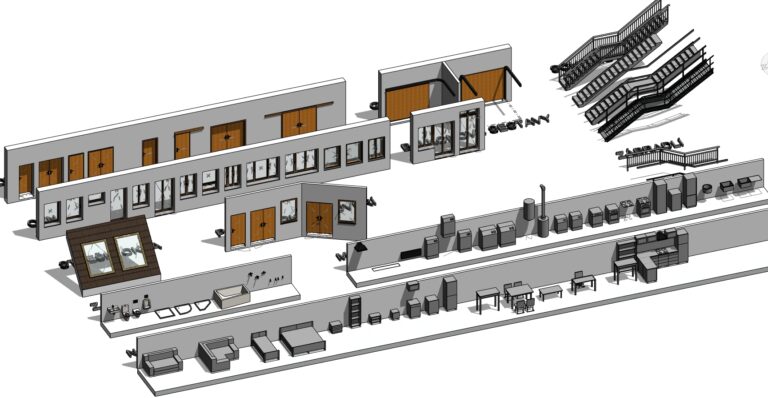 Revit ČSN rodiny