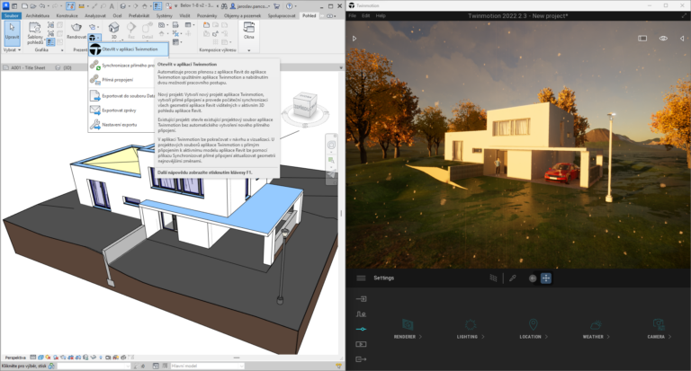 Twinmotion pro Revit 2023