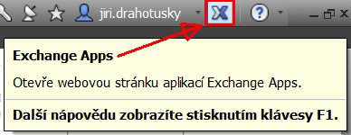Přístup k aplikacím Exchange Apps Přístup k aplikacím Exchange Apps