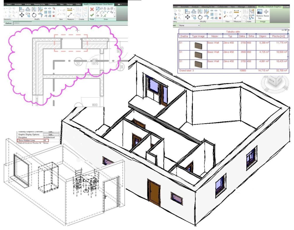 í obrázky novinek Revit 2015