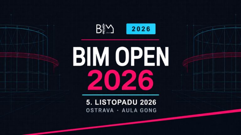 BIM Open 2026 – 5. listopadu 2026, aula GONG Ostrava