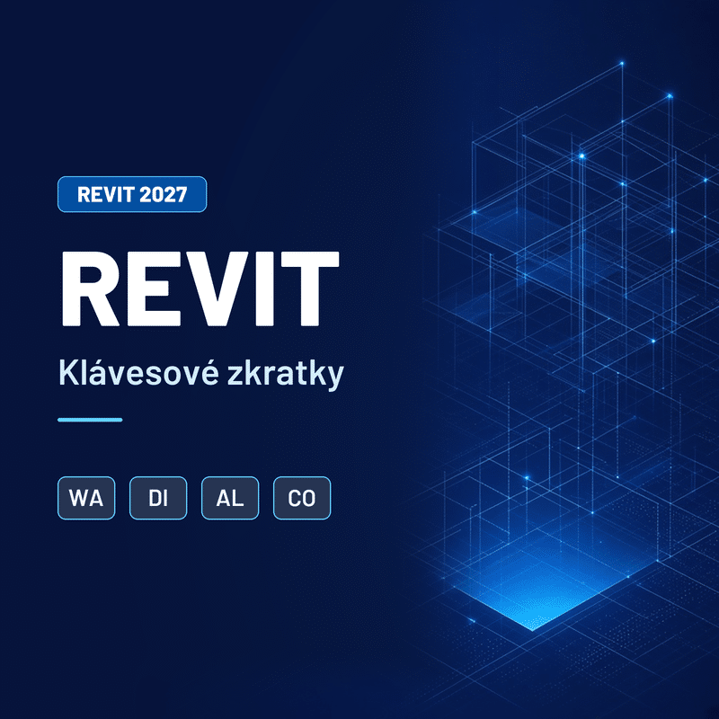 Klávesové zkratky Revit – náhledový obrázek